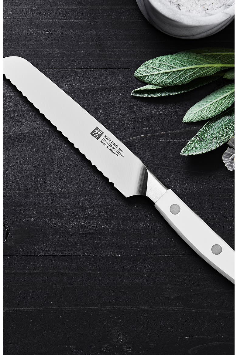 Pro Le Blanc 5-Inch Serrated Utility Knife, Alternate, color, SILVER