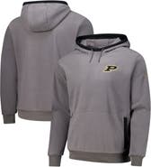 Columbia Men's  Columbia  Gray Purdue Boilermakers   Flanker Fleece Pullover Hoodie