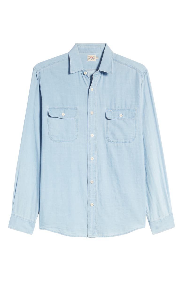 Faherty Penny Regular Fit Button-Up Work Shirt, Alternate, color, 