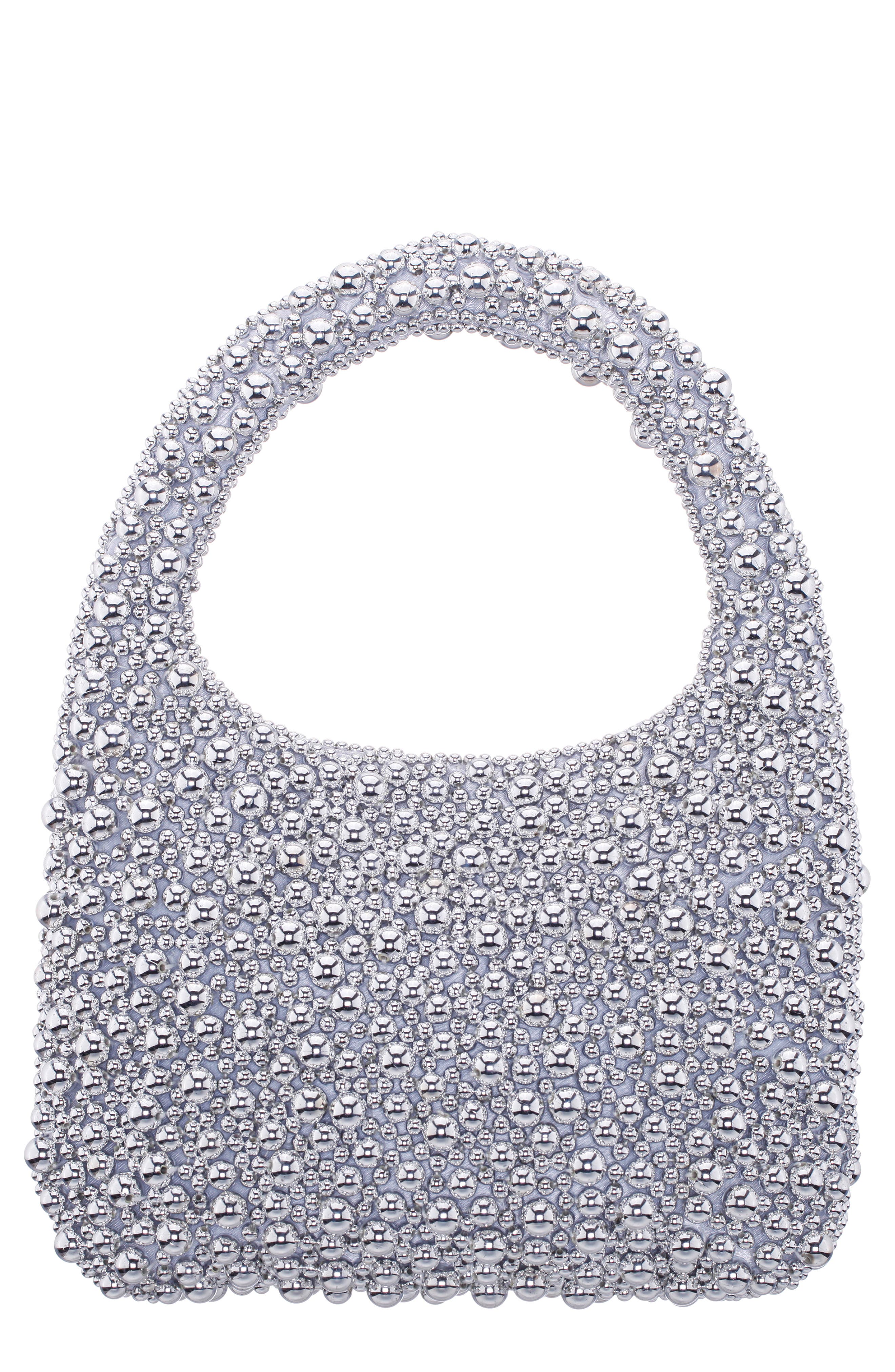 Nina Zariah Bubble Bead Top Handle Bag