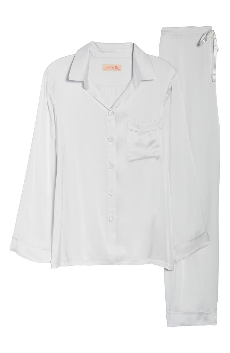 Papinelle Silk Pajamas, Alternate, color, 