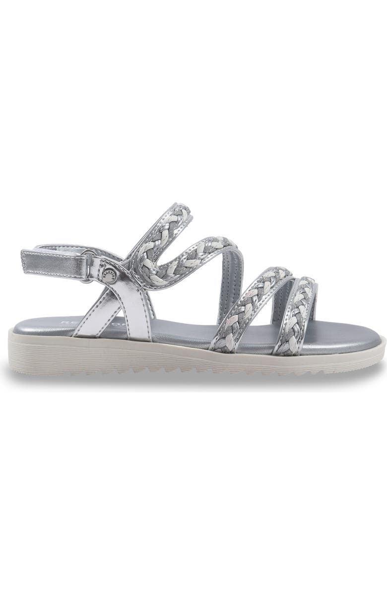 Kenneth Cole Kids' Lotus Rina Sandal, Alternate, color, Silver