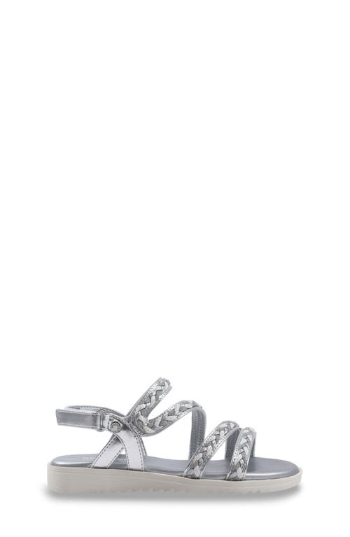 Kenneth Cole Kids' Lotus Rina Sandal In Silver