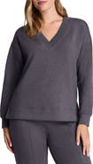 SPANX® AirEssentials® Brushed V-Neck Tunic Sweatshirt