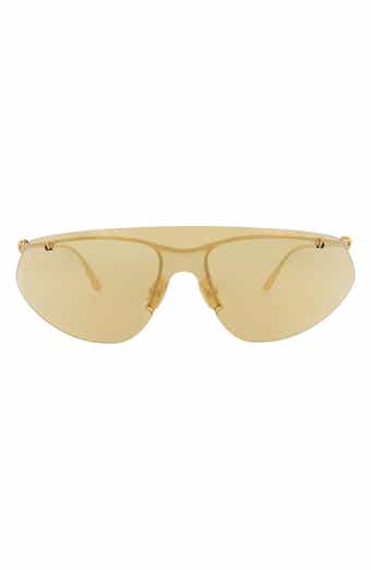 Gender Inclusive Oversize Polarized Mirrored Shield Sunglasses