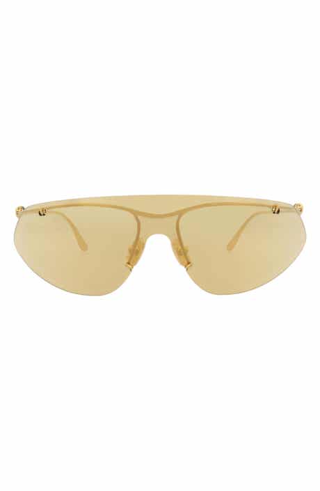 Gender Inclusive Oversize Polarized Mirrored Shield Sunglasses
