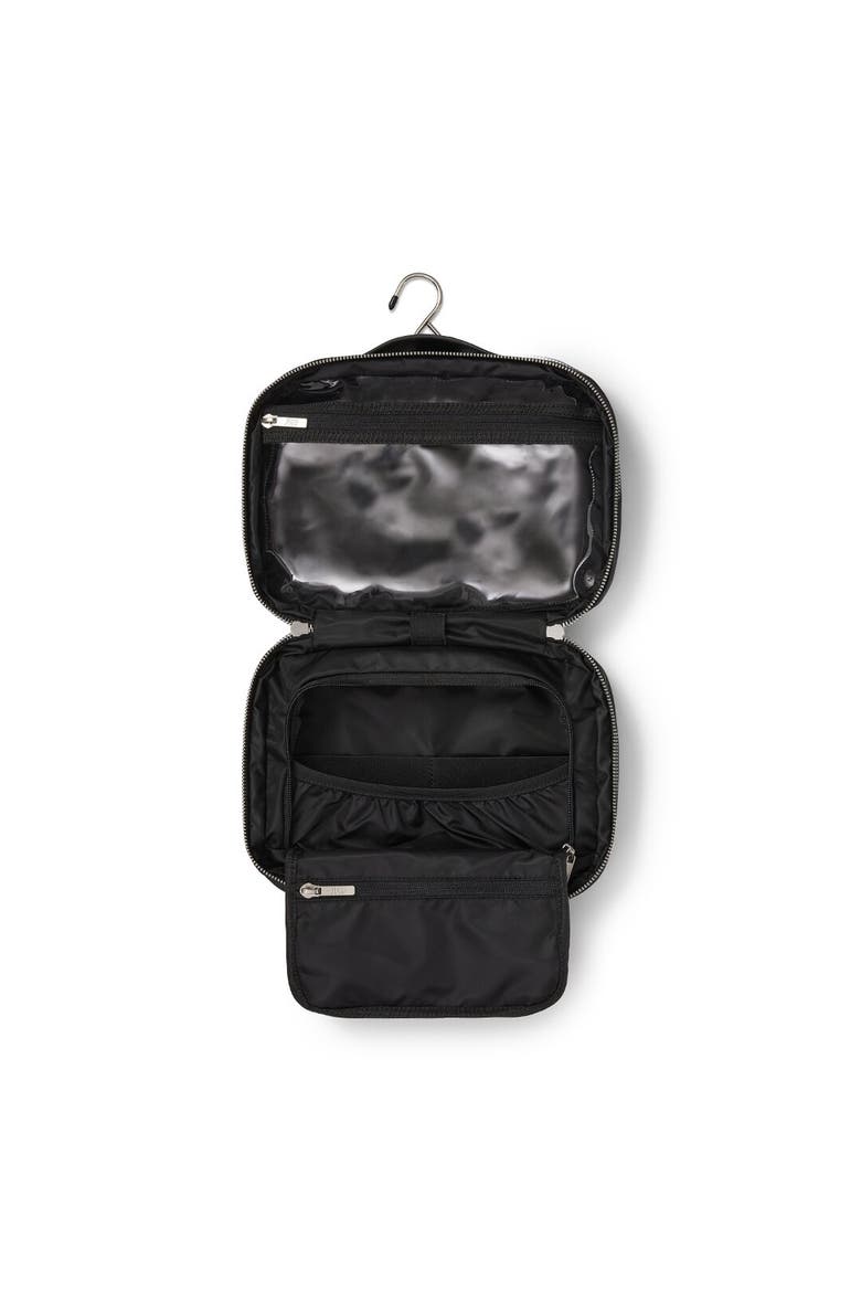 Hanging Toiletry Bag, Alternate, color, Black