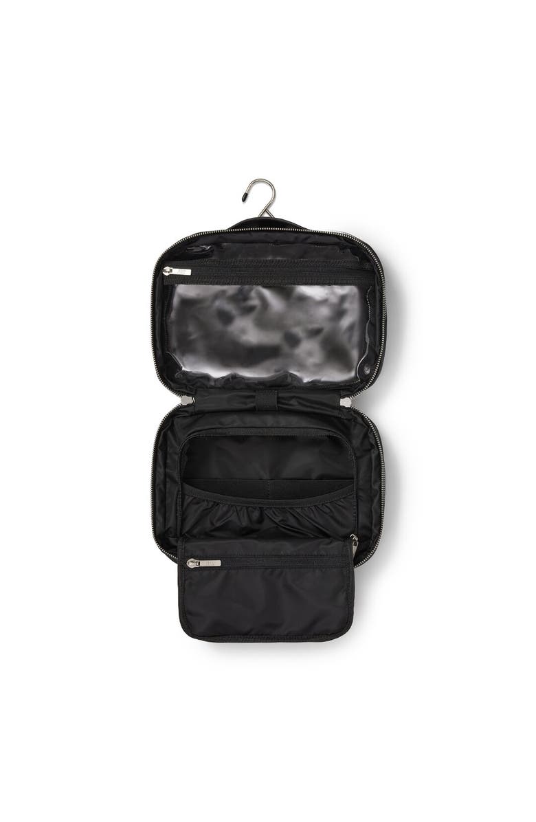 July Hanging Toiletry Bag, Alternate, color, Black