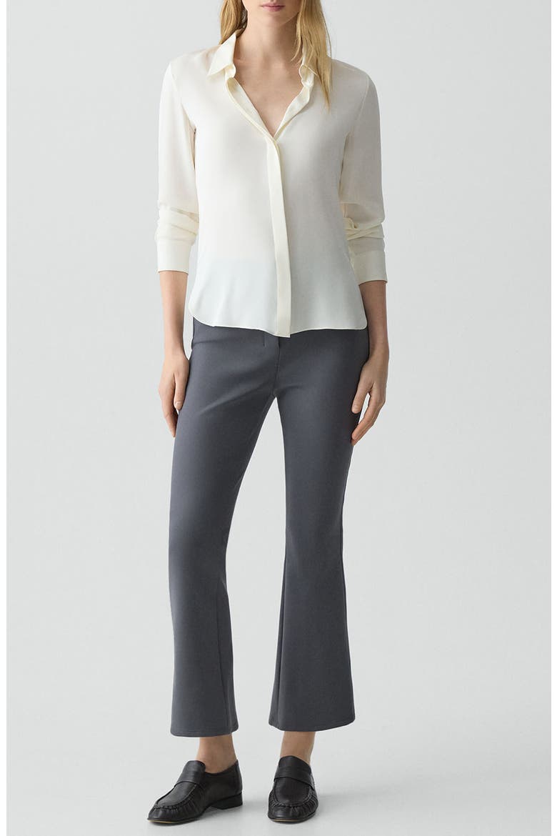 Crop Kick Flare Pants, Alternate, color, CHARCOAL