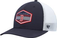 '47 Men's '47 Navy/White Boston Red Sox Spring Training Burgess Trucker Adjustable Hat