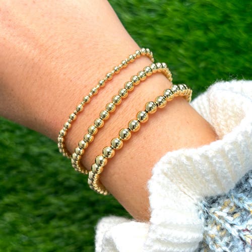 The Lovery Fine Jewelry Large Gold Ball Bead Bracelet In Gold
