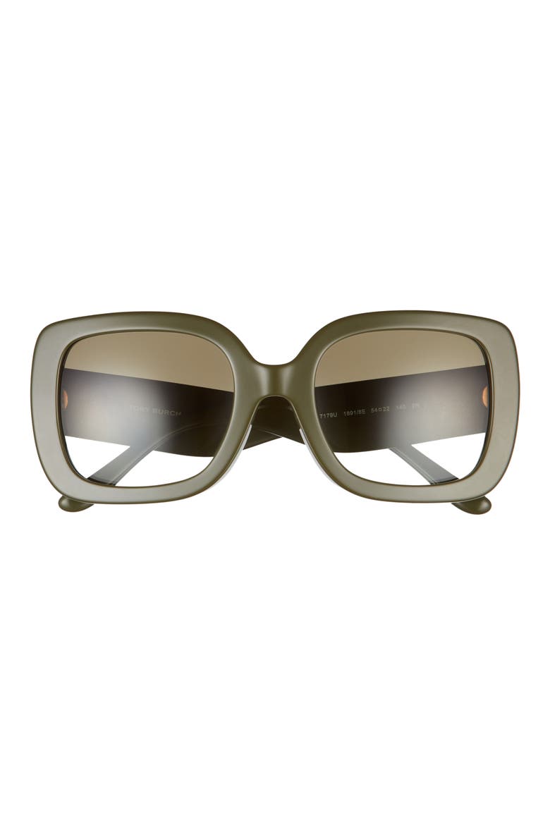 54mm Butterfly Sunglasses, Main, color, OLIVE/ OLIVE GRADIENT