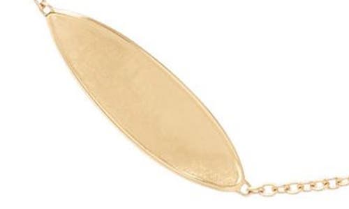 Marco Bicego Lunaria 18k Yellow Gold Long Necklace In Gold