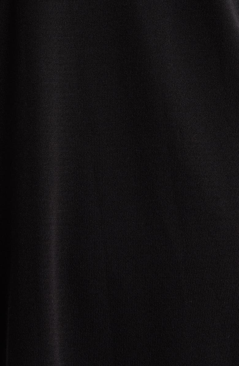 Anne Klein Semisheer Short Sleeve Cardigan, Alternate, color, Anne Black