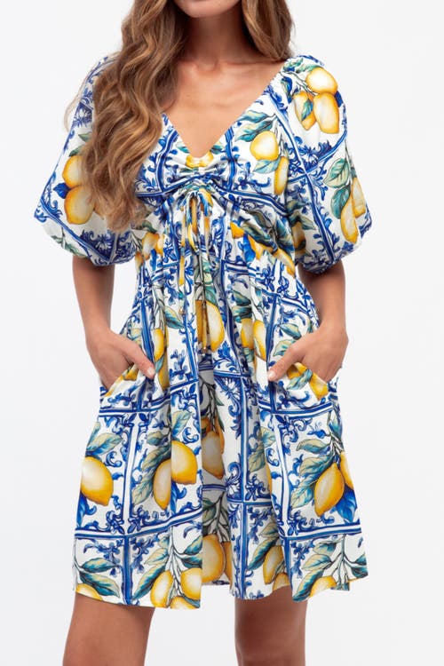 Label Of Love Summer Sorrento Dress In Blue