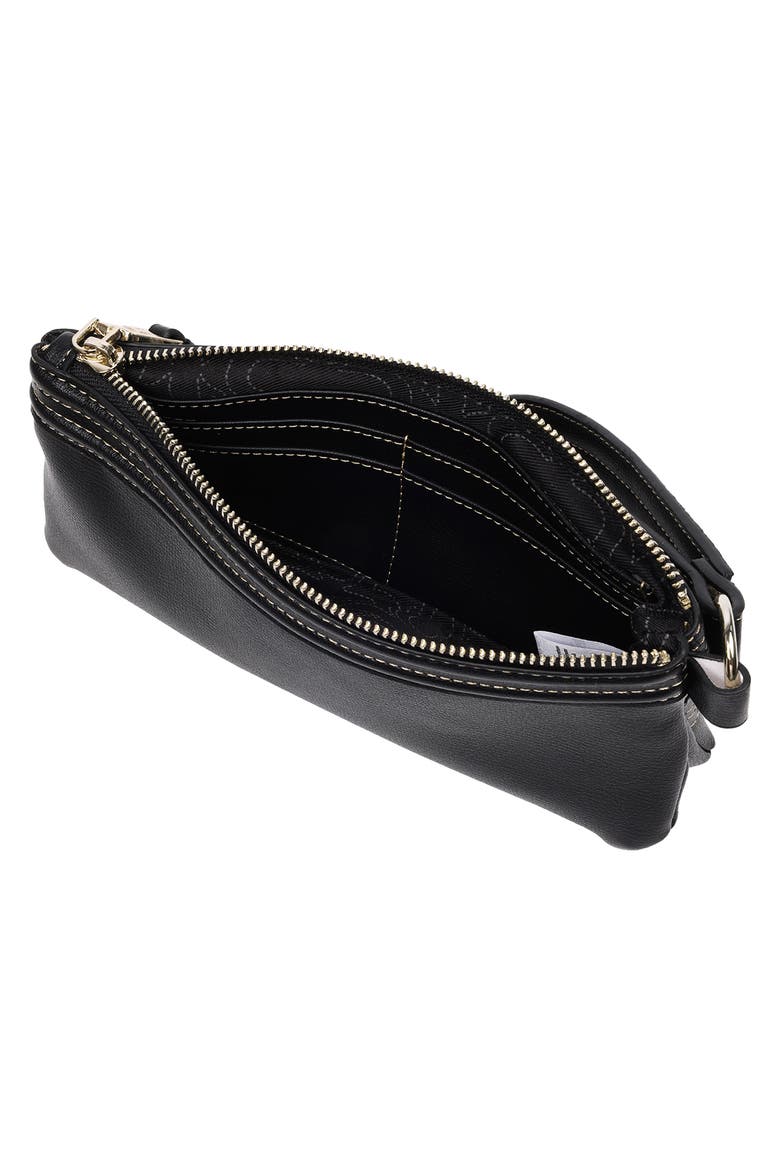 Horseshoe Wristlet, Alternate, color, BLACK