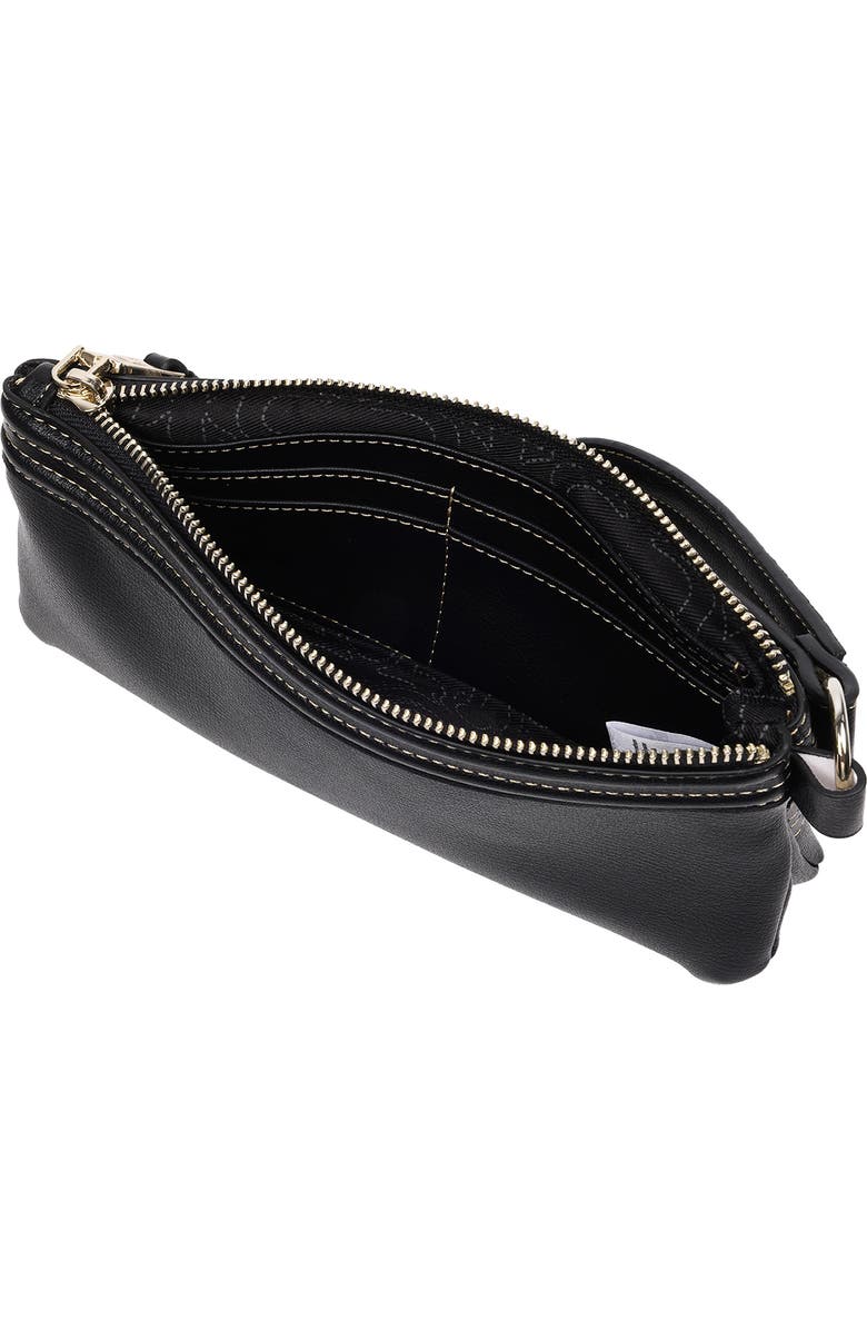 True Religion Horseshoe Wristlet, Alternate, color, Black