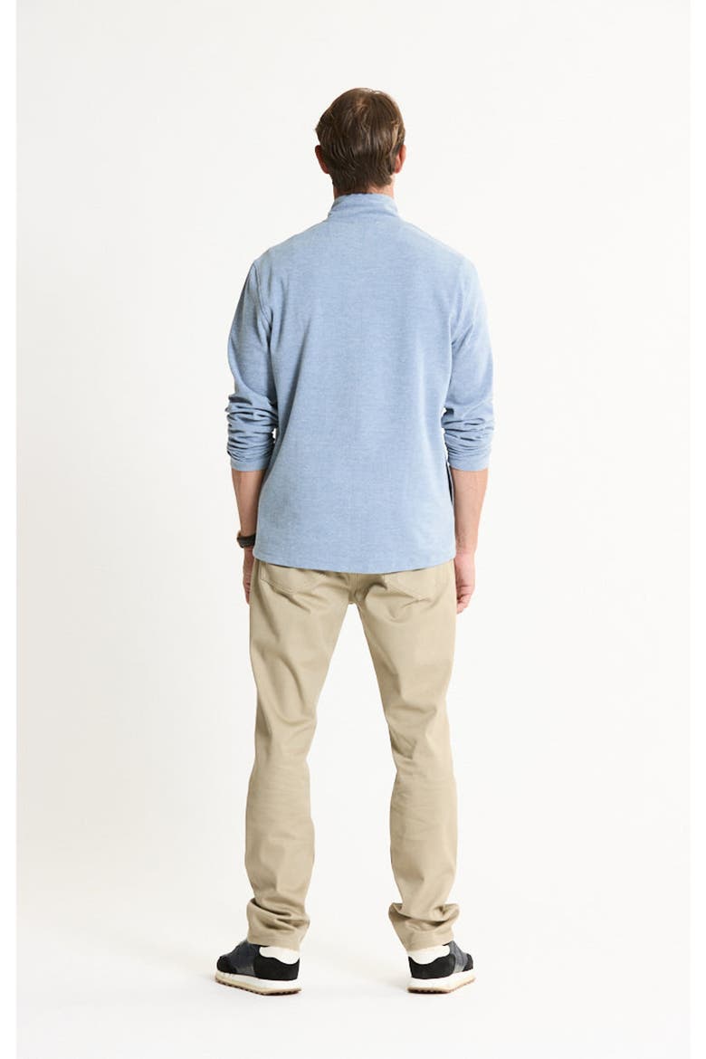 Ultra Soft Heather Knit Full Zip, Alternate, color, SLATE BLUE