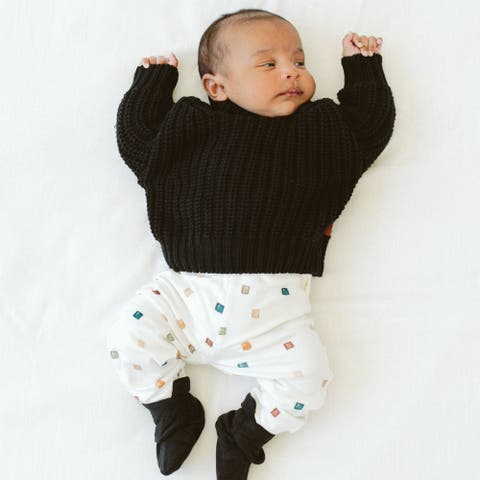 Goumi Toddler Organic Chunky Knit Sweater