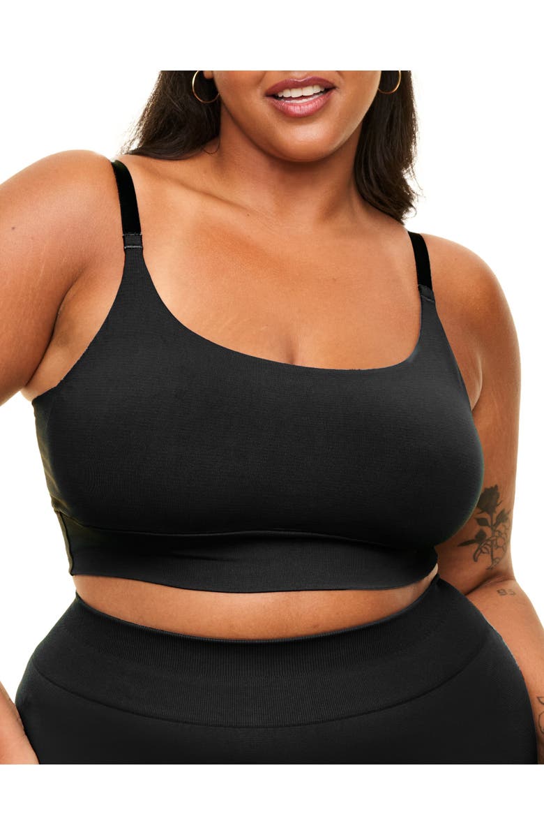 Coolibrium The Contour Bralette Bra, Main, color, Black