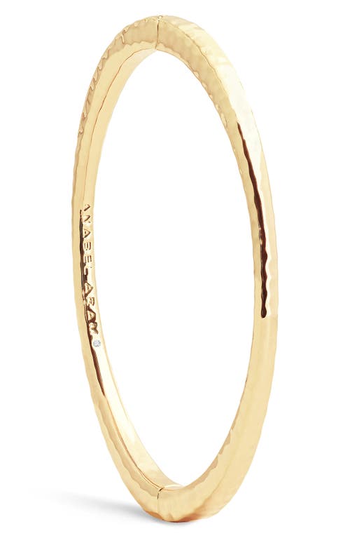 Anabel Aram Jewelry Farrier Thin Hinged Bangle In Multi
