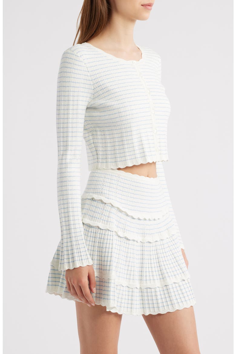 Media Stripe Pointelle Cardigan, Alternate, color, SAILOR STRIPES