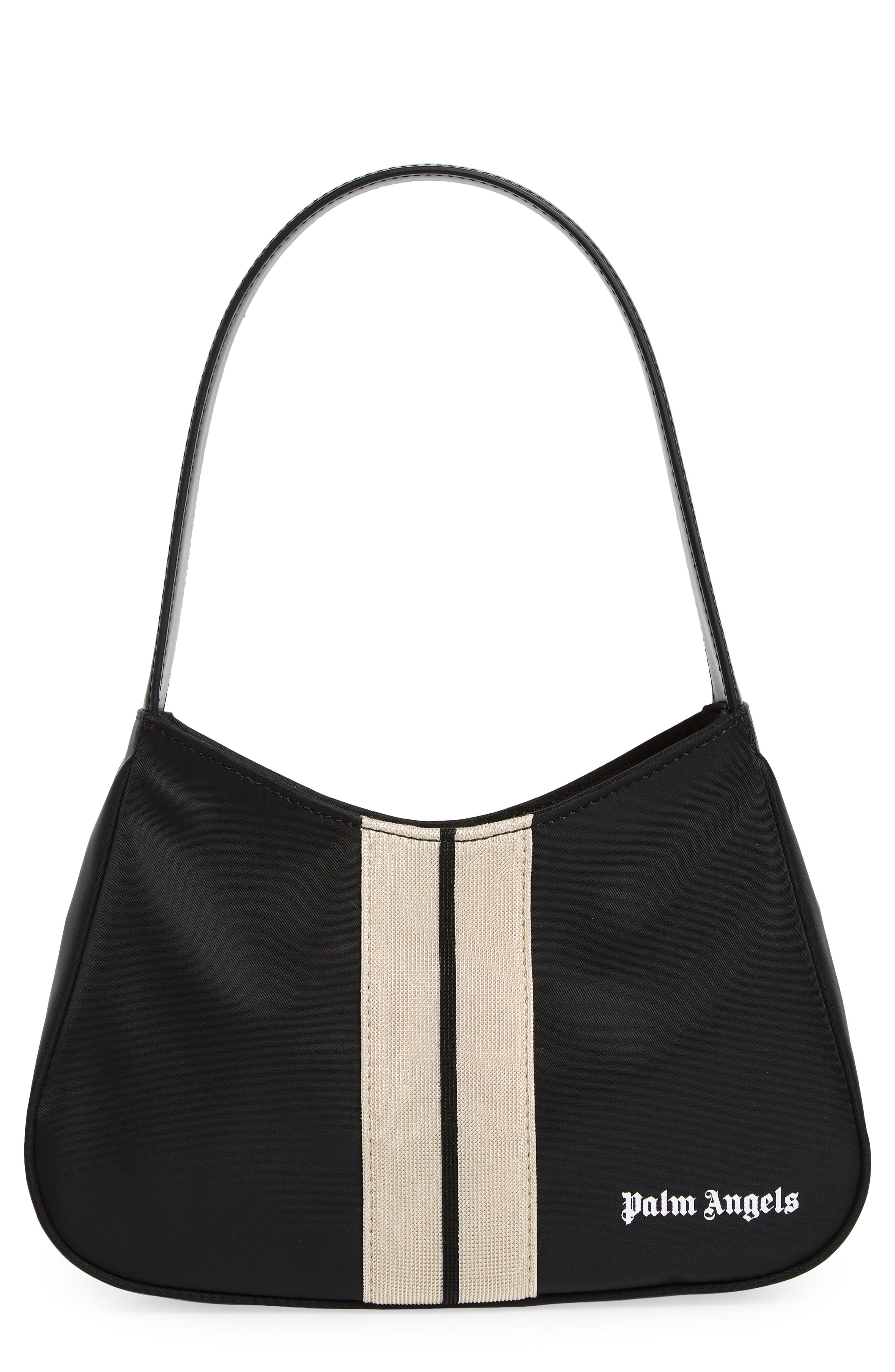 Palm Angels Venice Track Hobo Bag, Main, color, 