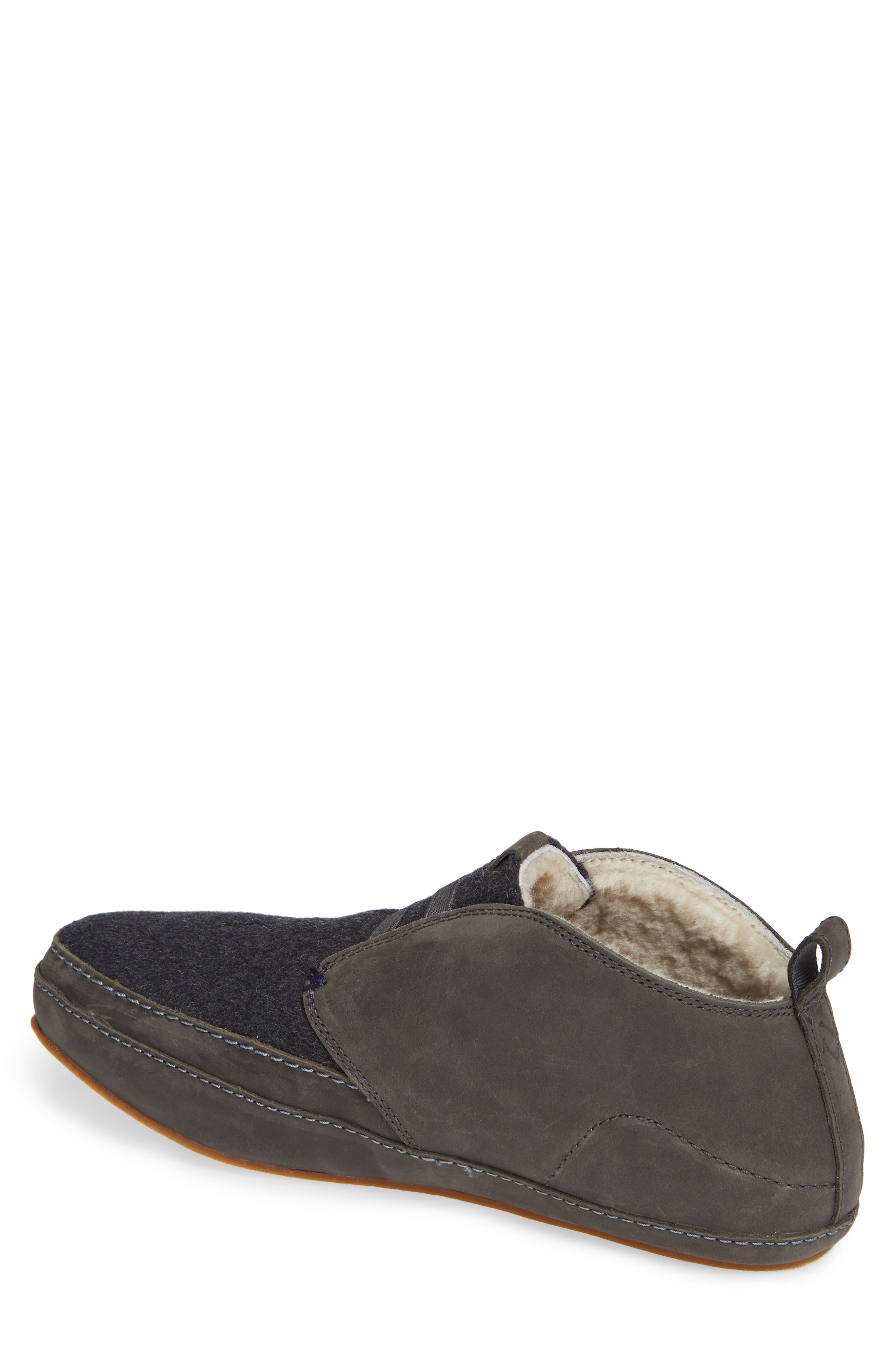 OluKai Moloa Genuine Shearling Slipper, Alternate, color, 