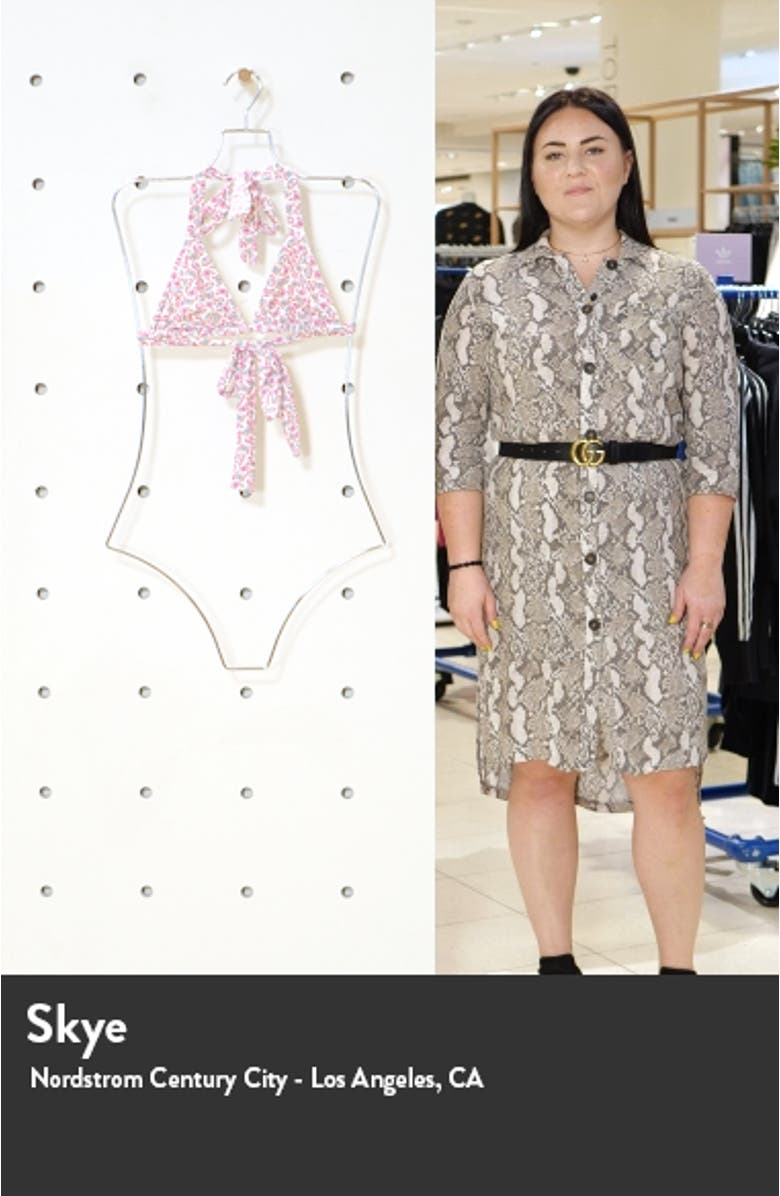 Veronica Triangle Bikini Top, sales video thumbnail