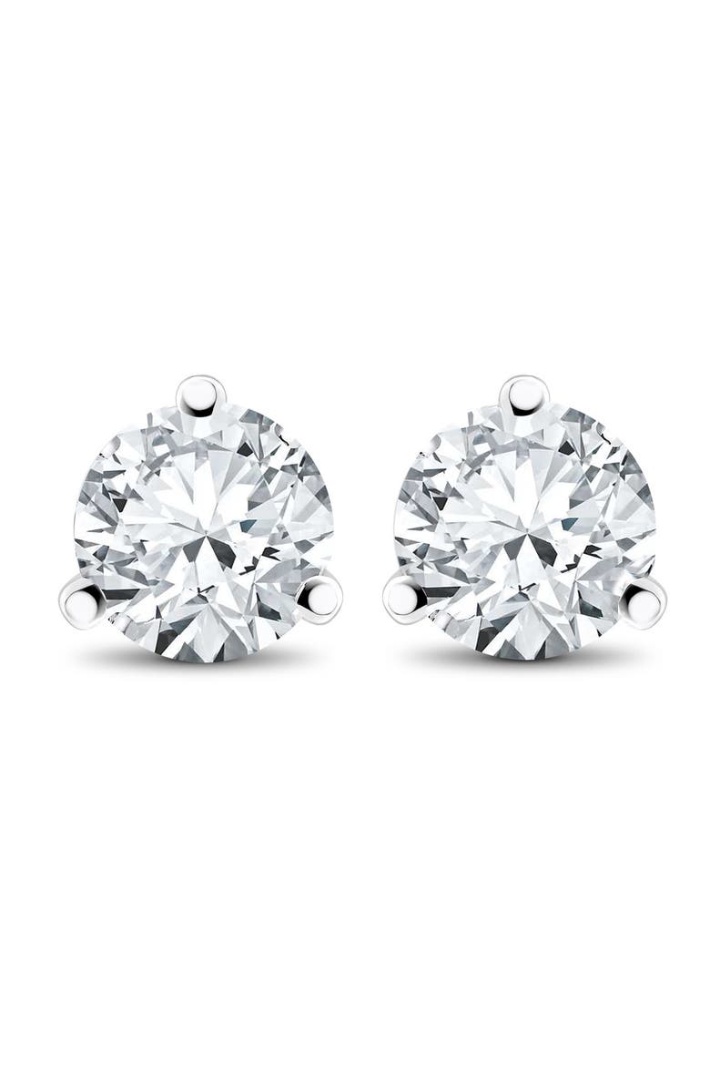 3/4 ct TDW Lab Grown Diamond Martni Studs Lab Grown, Main, color, 14k White Gold
