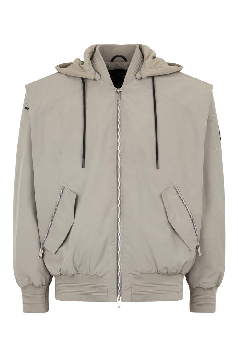 Drummond Water Repellent Bomber Jacket, Alternate, color, DUSK
