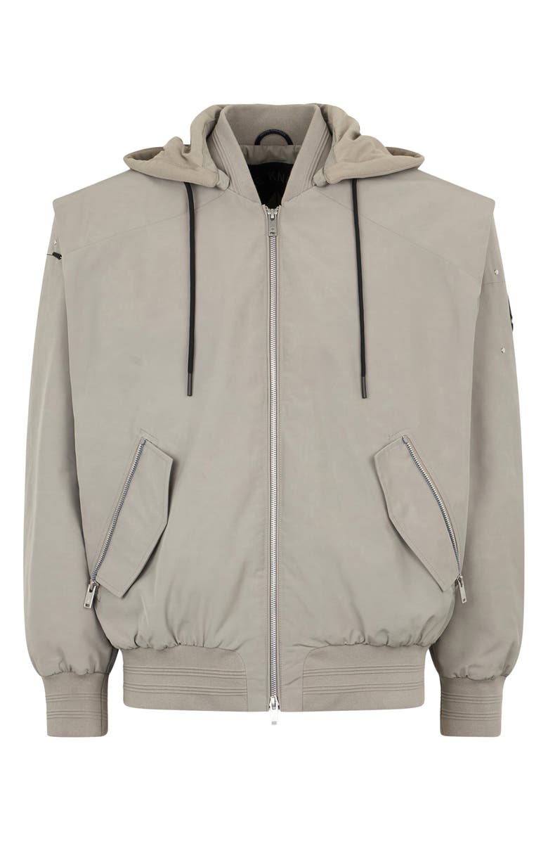 Moose Knuckles Drummond Water Repellent Bomber Jacket, Alternate, color, Dusk