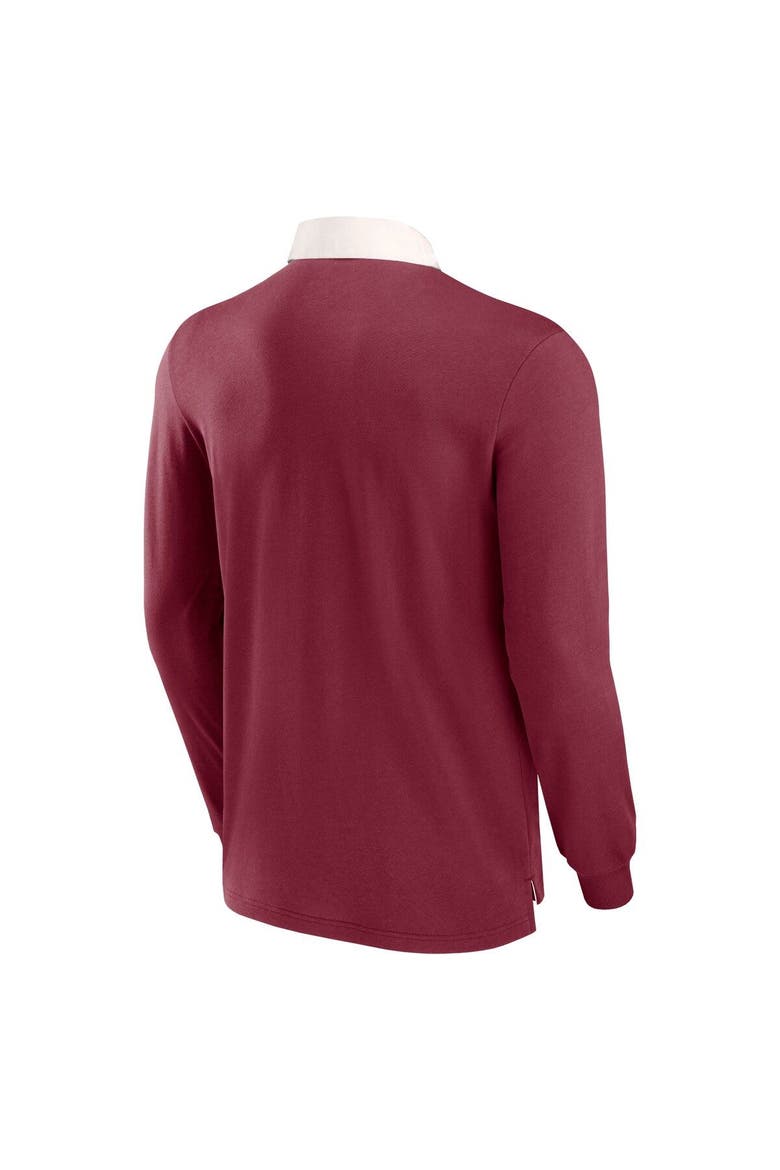 Men's Fanatics Branded Red Atlanta United FC Penalty Kick Long Sleeve Polo, Alternate, color, Red