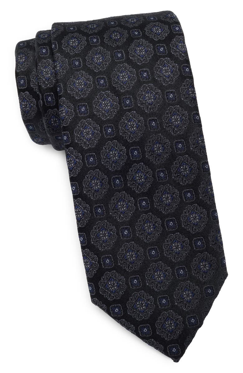 Nordstrom Shaffer Medallion Jacquard Silk Tie, Main, color,