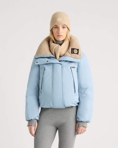 Womens Clova Cropped Bomber