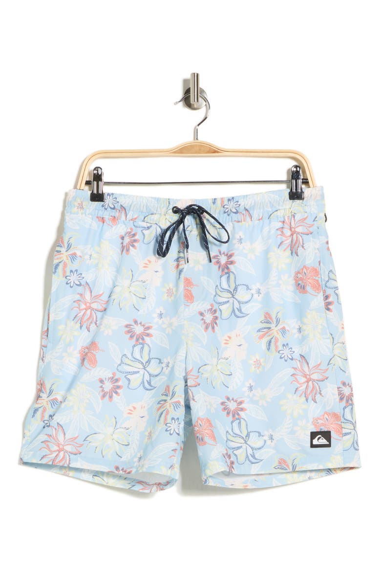 Vacancy Volley Swim Trunks, Alternate, color, AIRY BLUE