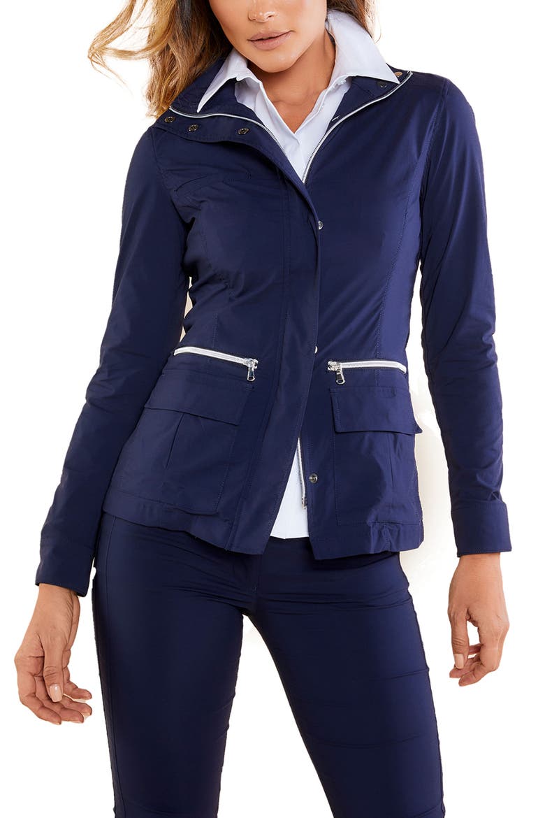 Kenya Safari Jacket, Main, color, NAVY