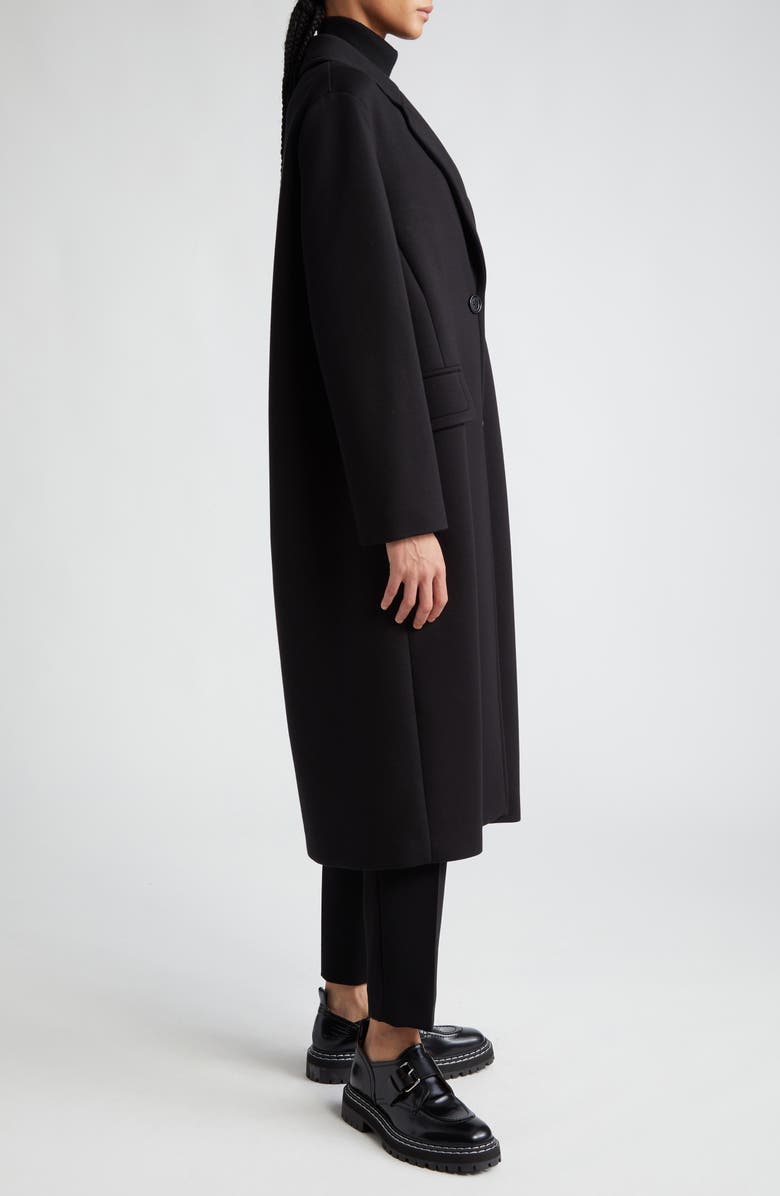 Max Mara Radice Bonded Stretch Jersey Coat, Alternate, color,