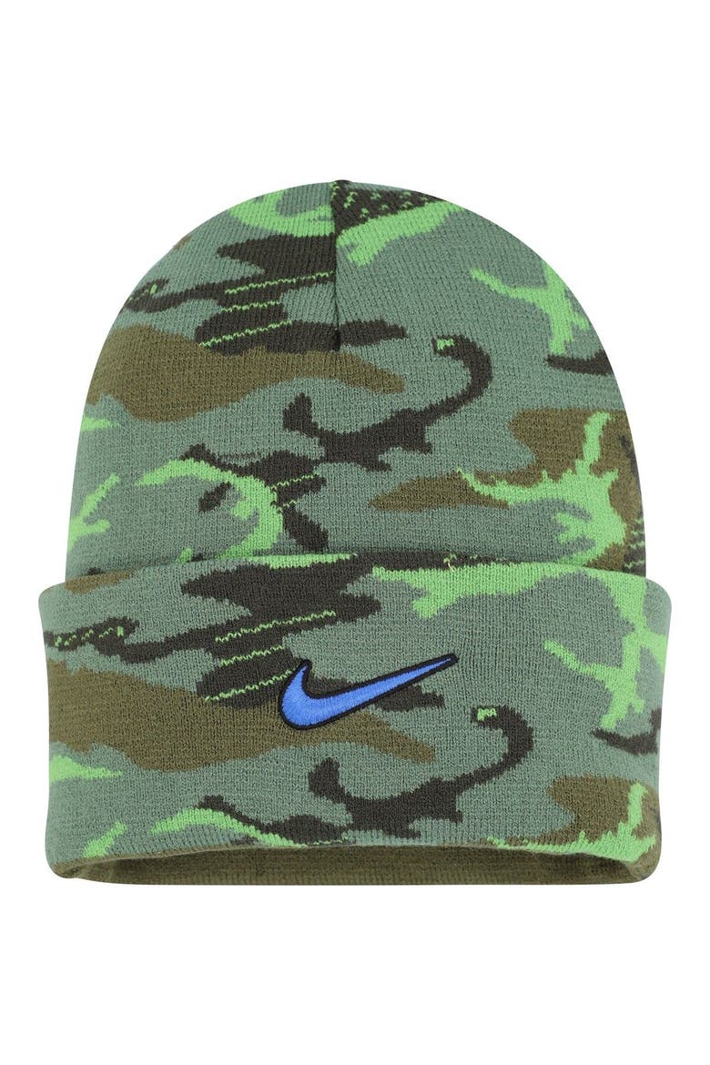 Men's Nike Camo Pitt Panthers Veterans Day Cuffed Knit Hat, Alternate, color, Camo