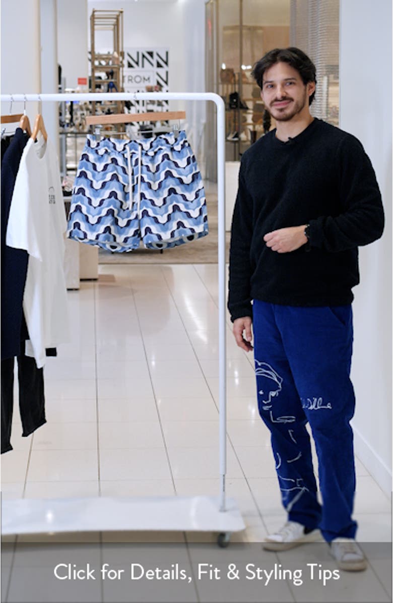 Sport Deserto Print Swim Trunks, sales video thumbnail