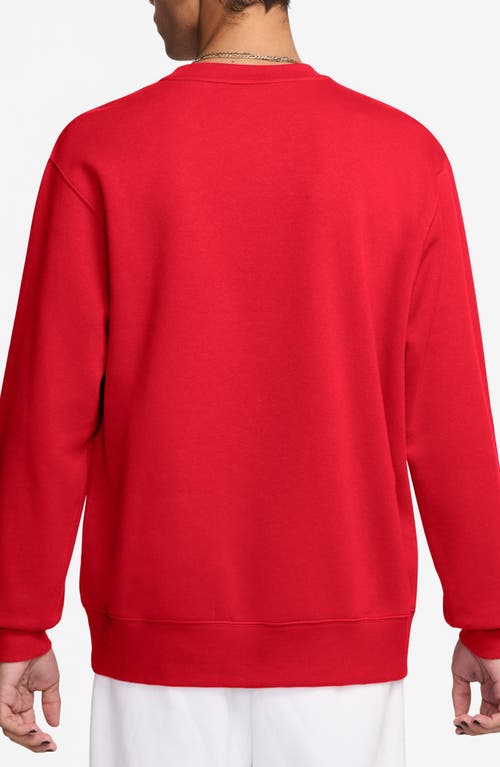 Nike Sportswear Club Fleece Sweatshirt In Red