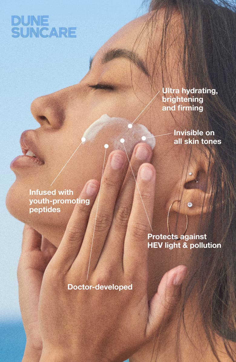DUNE Suncare The Mineral Melt Invisible Mineral Face Sunscreen SPF 30, Alternate, color, 