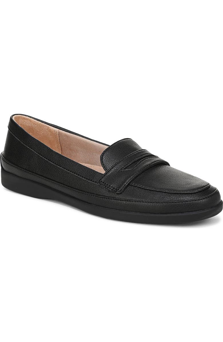 LifeStride Malta Penny Loafer, Main, color, Black/ Black