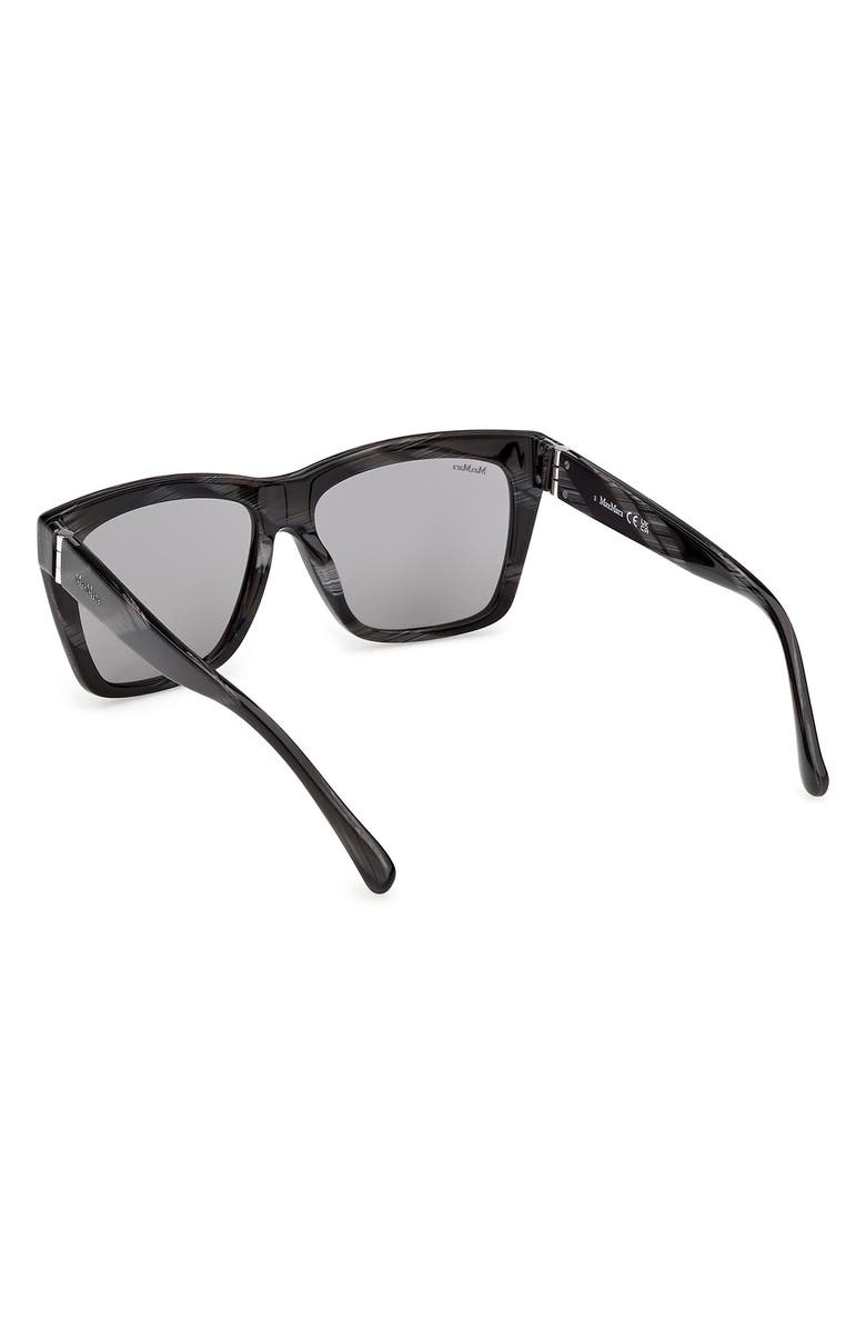Max Mara 54mm Navigator Sunglasses, Alternate, color, 
