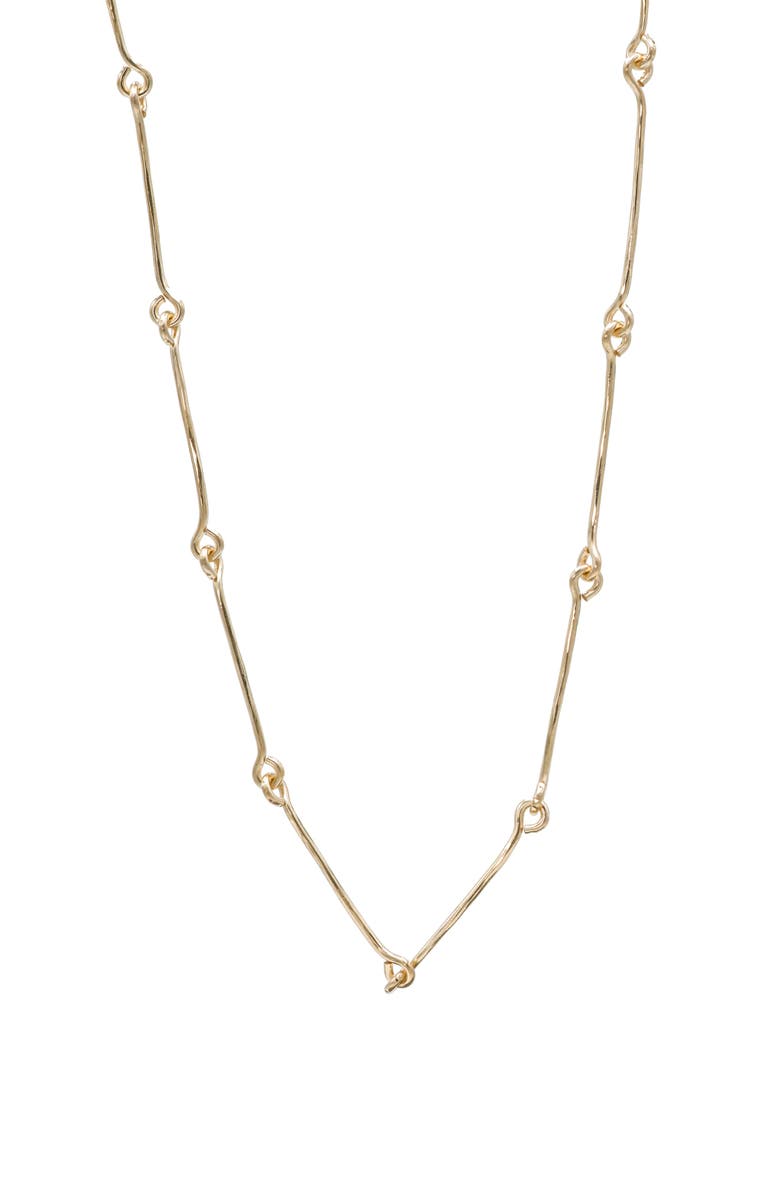 ALBISIA Link Choker, Main, color, 14K Gold Filled