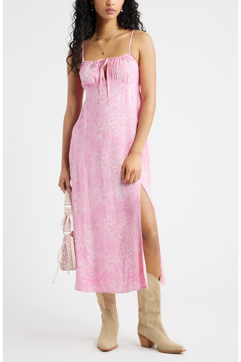 Paisley Sundress, Main, color, PINK PAISLEY PATCH