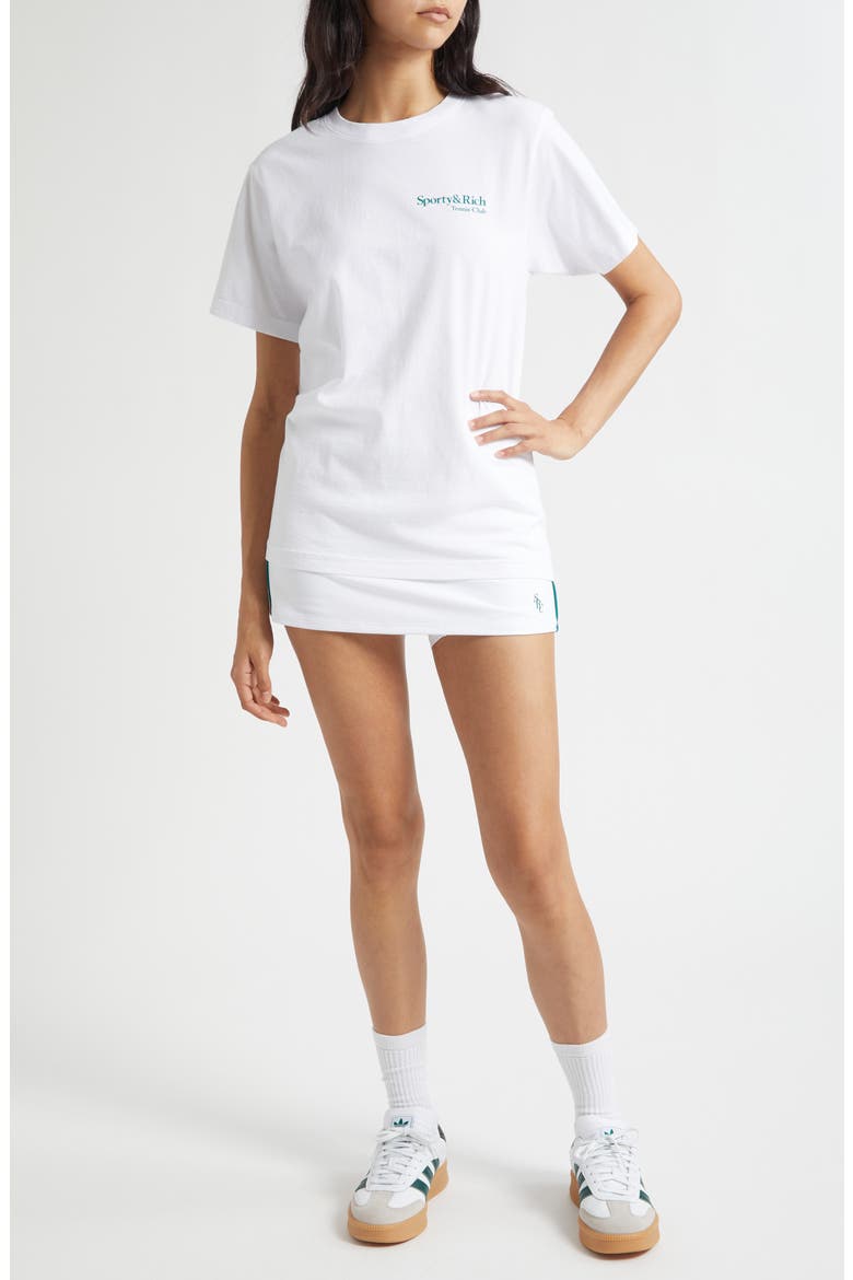 SRC Court Skirt, Alternate, color, WHITE/ ALPINE
