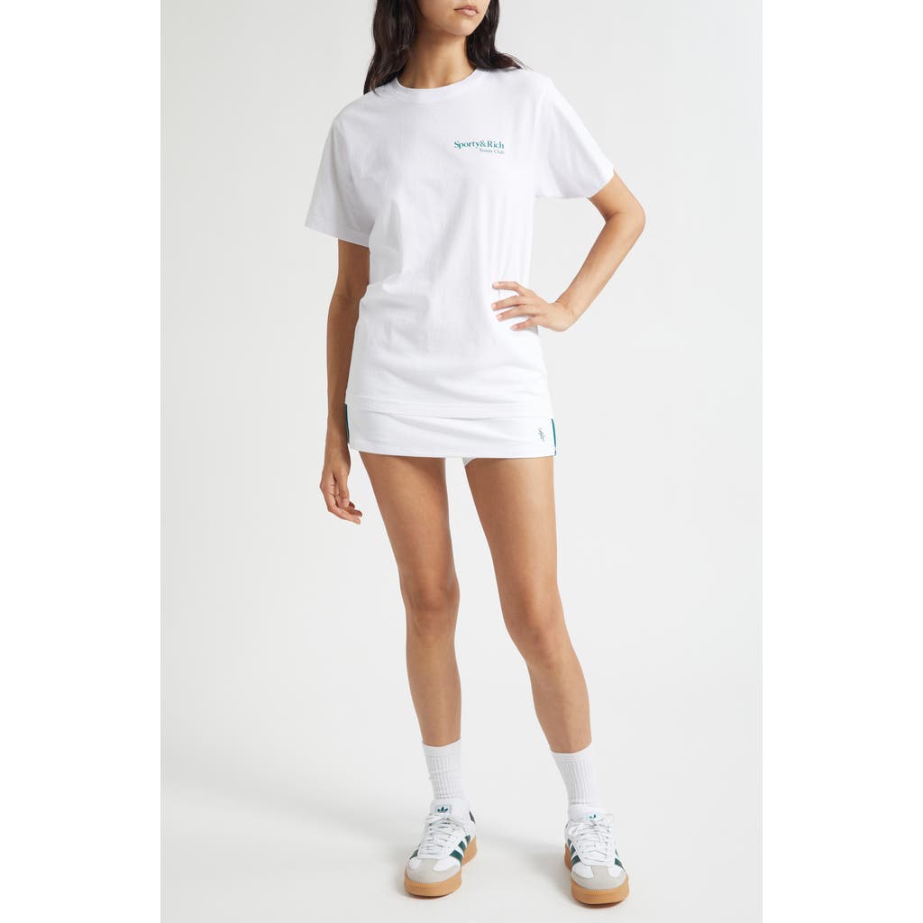 Sporty And Rich Sporty & Rich Src Court Skort In White