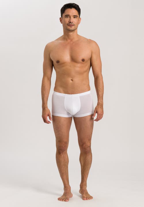 Hanro Cotton Sensation Cotton Boxer Brief In White