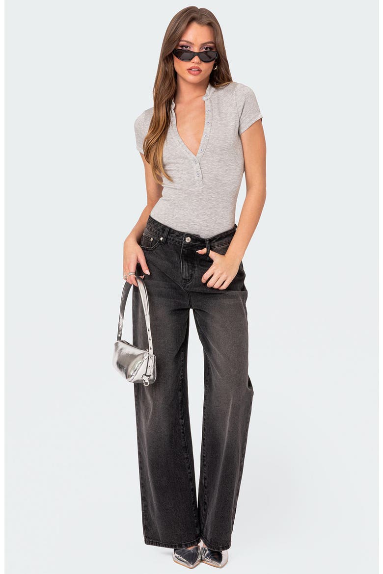 So Chill Bodysuit, Alternate, color, GRAY-MELANGE